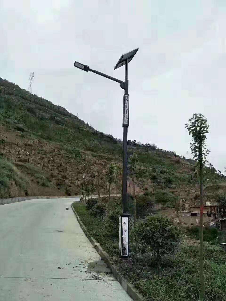 下花园区仿古太阳能路灯